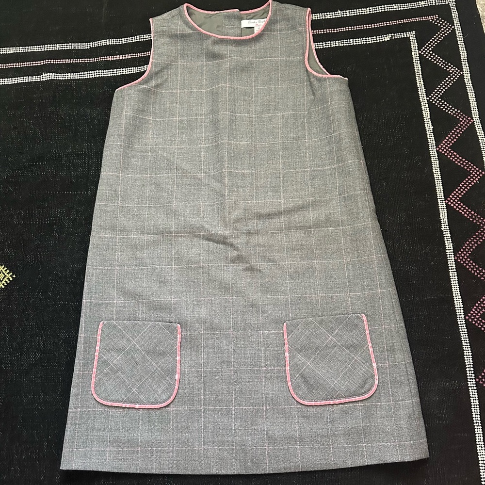 Brooks Brothers children’s grey and pink dress